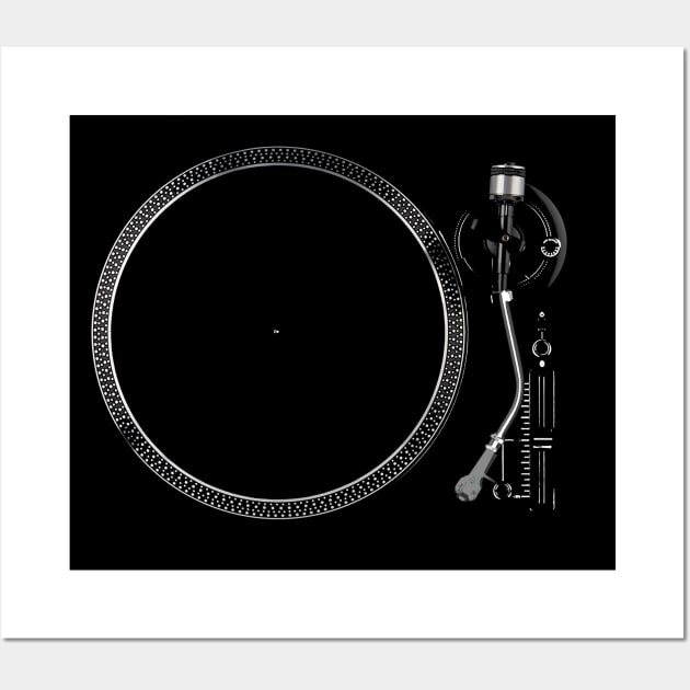 Turntable Retro Wall Art by DavidLoblaw